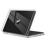 MacBook Pro 16インチ ケース 2026-2021 M5 Pro/Max M4 M3 M2 M1 シリーズ対応 [Pro/Max含む] 薄型 軽量 耐衝撃 A3429 A3428 A3186 A3403 A2485 A2780 A2991 保護ハードカバー (クリアブラック)