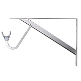 John Sterling RP-0495-BN Heavy Duty Shelf and Rod Bracket, Brushed Nickel by John Sterling [並行輸入品]