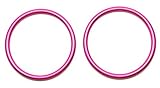 Roo Threads Aluminum Rings for Slings, Pink by Roo Threads