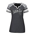 MLBシカゴホワイトソックスWomen 's The Replayファッショントップ、M、チャコールヘザー/ストーングレー/ホワイト
