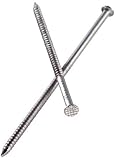 Simpson Strong Tie S16CRD1 16d Cedar and Redwood Decking Nails 3-1/2-Inch 12 Gauge 304 1-Pound Stain