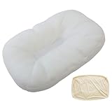 iimin Cカーブベビーふとん 専用カバー付き （本体と専用カバーのセット） 赤ちゃんが安心する姿勢を保つ ベビー ふとん のセットです。