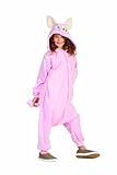 RG Costumes 40318 Penelope Pig Child Funsie Costume - Small