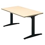 プラス　会議テーブル　STAGEO　テーブル長方形　ST-140TR　ホワイトメープル