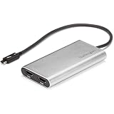 StarTech.com Thunderbolt 3-2ポートHDMI変換アダプタ 4K 60Hz MacとWindowsに対応 TB32HD24K60
