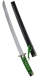 カラフル日本刀 小刀 おもちゃの日本刀 (緑)