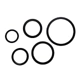 缶バッジ マシーン ガスケット ワッシャー 5個セット 主要5サイズ対応 37mm 44mm 50mm 58mm 75mm 缶バッチ 作成キット 消耗品 パーツ