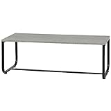 ルームアンドホーム スカンテーブル1000 ストーン/ブラック 100 X 40 X 35cm