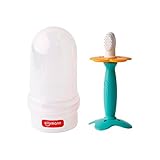 WSB241 Gummy Stick Baby Gum Massagers Teether Soother Flower (Green) by Sillymann