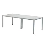 OAミーティングテーブルW2100 AT-2190-AF2 ホワイト