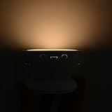 Zehui LEDナイトライト360度回転モーションセンサー、モーションセンサーライト、スティックon/ねじでどこでもホワイトライトRechargebleイエロー