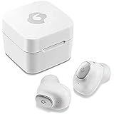 GLIDiC Sound Air TW-5000s トゥルーワイヤレスイヤホン – インイヤーBluetoothヘッドフォン マイク付き – プロステレオサウンド 防汗 スポーツ/ワークアウト/ジム用 充電ケース付き ホワイト SB-WS55-MRT