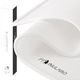 INULABO (イヌラボ) シリコントイレ 犬 トイレ トイレトレー シリコン トイレ シリコンマット 薄型 しつけ用 多頭飼い 薄いトイレ トイレトレーニング おしゃれ (L (85*60cm)2枚セット)モダングレー