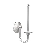 Allied Brass MC-24U-SCH Monte Carlo Collection Upright Tissue Holder, Satin Chrome [並行輸入品]