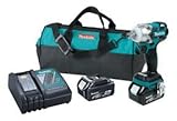 Makita XWT02M LXT Lithium Ion Brushless Cordless 3 Speed Impact Wrench Kit, 1/2-Inch [並行輸入品]