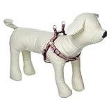 ペティオ (Petio) 犬雅 唐草ハーネス レッド SS サイズ