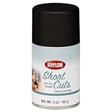 Krylon KSCS056 Short Cuts Aerosol Spray Paint, 3-Ounce, Flat Black [並行輸入品]