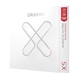 D'Addario ダダリオ アコースティックギター弦 XS コーティング弦 80/20ブロンズ Medium .013-.056 XSABR1356 【国内正規品】