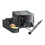 太洋電機産業(goot) ステーション型 温調はんだこて 鉛フリーはんだ対応 (こて先無し) 【軽量でコンパクト】【温度立ち上がりが早い】【電子工作などに】RX-802AS 日本製 ハンダコテ 半田コテ コテ台 温度調整　100V日本国内仕様