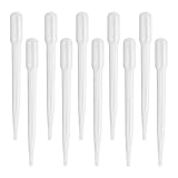 プラスチック移送ピペット 10個 3ml 0.2ml 0.5ml 1ml 2ml 3ml 3ml-L 5ml 使い捨て 安全 スポイトラボ用品 (3ml)