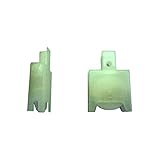 ビル用プラ網戸戸車 白