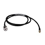 Bingfu RFピグテール50オーム標準SMAオスto UHF so-239メスthrough 1 M ( 3.28ft ) rg58同軸ケーブルfor SDR USBドングルWiFi WIMAX携