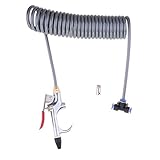 B Blesiya エアブローガン　ダストブロワー クリーンノズル 3.5mリコイルホース　エアダスター