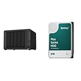 Synology NAS 5ベイ DiskStation DS1522+ & Synology HDD 2TB HAT3300-2Tx2台