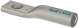 Morris 93018 Long Barrel Compression Lug aluminum Connector Type 1 Hole 4 AWG Wire [並行輸入品]