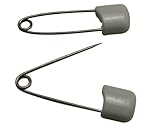 Amanaote Steel And Plastic 1.6 Safety Pin Nappy Diaper Craft Pin(Pack Of 20) by Amanaote