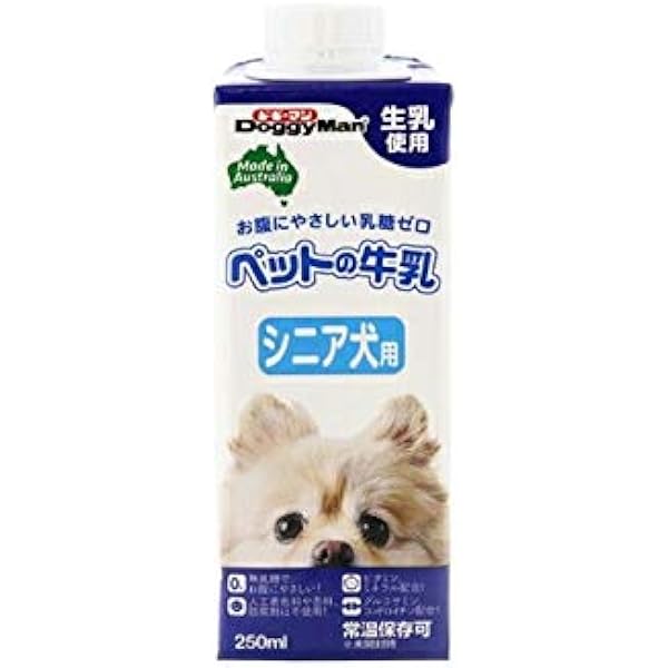 Amazon ペットの牛乳シニア犬用 250ml 24個 犬用ミルク 通販