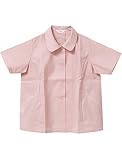 UNIWEAR(ユニウェア) マタニティ 半袖 スモック 丸襟 MT-7007 ピンク S ( 7号 ) （ 日本製生地、国内縫製 ）