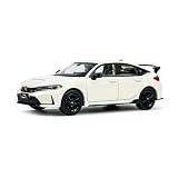 PAUDI MODEL 1/64 ミニカー 2023 Honda Civic TYPE-R FL5 ダイキャスト モデルカー ホワイト ミニサイズ