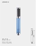 Vanki 新しい美しいスリムな温度 3 色 LED ライトは浴室シャワー ヘッド