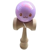 Neboka けん玉、フィットネス、レジャーなど、木製知育玩具です、練習用、スクール用、競技用など、様々な用途でお使いいただける木製スキルボールです (【セット15】うさぎの笑顔)