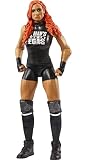 Mattel WWE Becky 'The Man' Lynch ベーシックアクションフィギュア ポーズ可能 6インチ コレクター向け 対象年齢6歳以上
