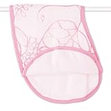 メール便 aden + anais (エイデンアンドアネイ) バンブー バーピービブ 1枚組 ピンクリーフィー9402