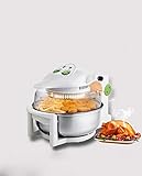 ニューエアーフライヤー、1200Wインテリジェントタイミングエアーフライヤー、10L大容量フライスマシン、白、レシピ、健康調理器具フードオーブン