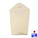 ★日本製★パイルキルトアフガン（Melody Poo)　80×80cm (クリーム)