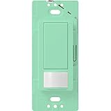 Lutron Maestro Motion Sensor switch, no neutral required, 250 Watts Single-Pole, MS-OPS2-SG, Sea Gla