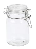 パール金属 保存ビン 保存容器 ガラス製 ジャム ピクルス 梅酒 270ml ロック式 ナチュラル HB-5328