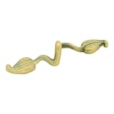 Lot of 10ブロンドアンティーク3 " CCリーフキャビネットハンドルPulls p7306-boaからBELWITH Hickoryのタッチスプリングコレクション