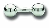 Cunill 127.5 G Plain Baby Rattle、3.5インチ、スターリングシルバー