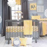 Sweet Potato Crib Bedding Set, Swizzle, 3 Piece by Sweet Potatoes [並行輸入品]
