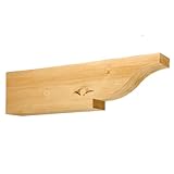 Fypon cor39 X 10 X 5.5s 5 1 / 2 " W x 10 " H x 39 " P Timberテクスチャコーベルの