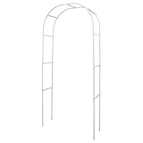 第一ビニール フラワーアーチ ホワイト W90