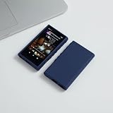 に適用するソニー ウォークマン NW-A306 NW-A307 NW-A300シリーズ用 カラフルなソフトTPUマット保護シェルスキンケースカバー (青い)