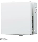 TOSHIBA(東芝ライテック) 【工事必要】 風量形パイプ用ファン 【インテリアパネルタイプ】 トイレ・洗面所・居間用 ※本体スイッチ付※ VFP-C8WSS