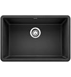 Blanco 522259 Precis 27 " Single Basin Silgranit IIキッチンシンクforアンダーマウントI、 522259 1