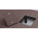 YKK　リウッドデッキ200用　点検口本体大引利用タイプ　【ウッドデッキ　人工木　材料】 　ナチュラルブラウン